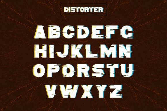 Distorter Font
