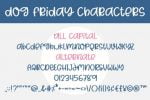 Dog Friday Font