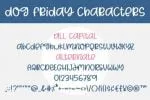 Dog Friday Font