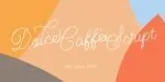 Dolce Caffe Chalk Font Family