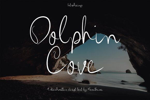 Dolphin Cove Font