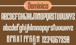 Dominico - Strong Font