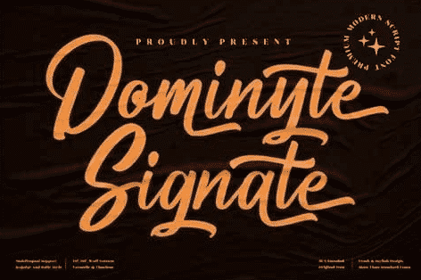 Dominyte Signate Font