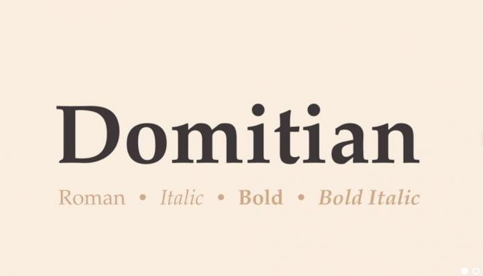 Domitian family Font