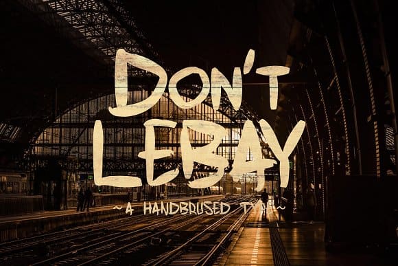 Don't Lebay Font