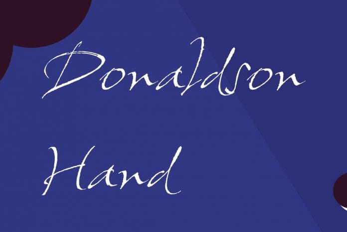Donaldson Hand Font