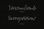 Donaldson Hand Font