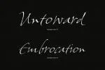 Donaldson Hand Font