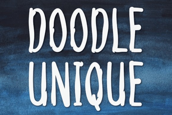 Doodle Unique Font