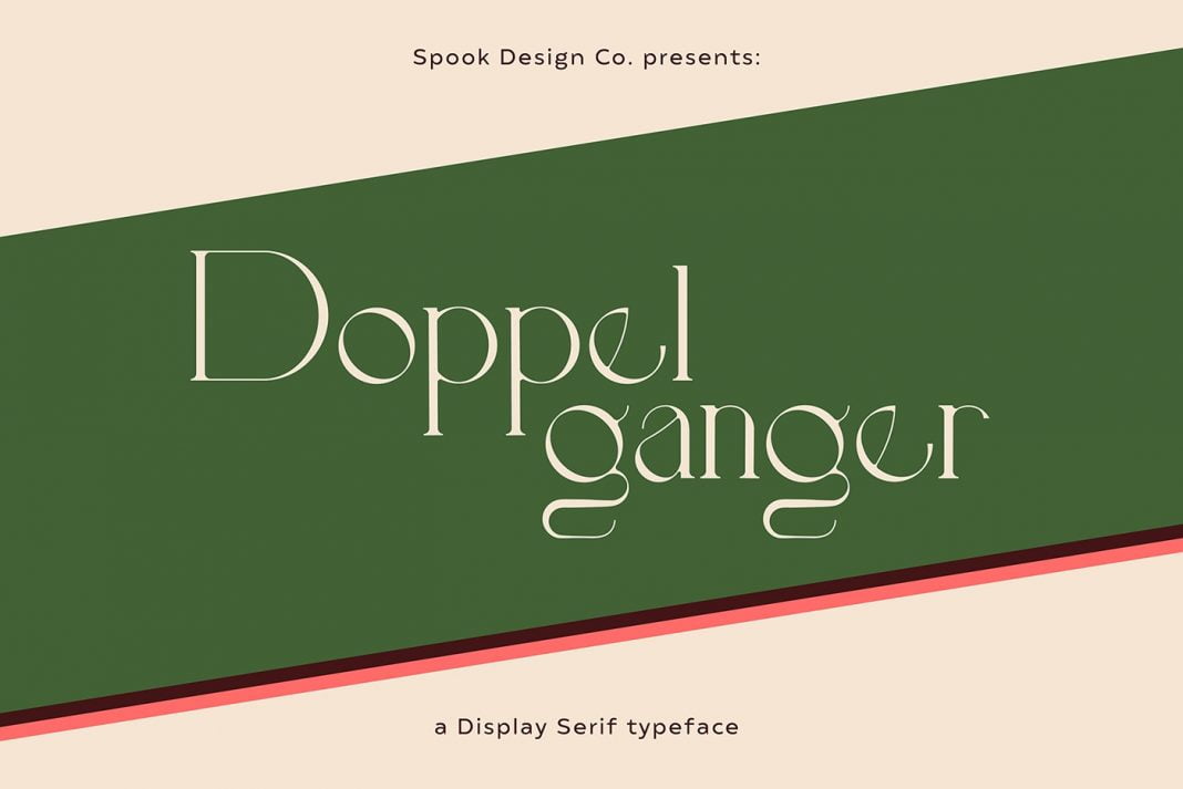 Doppelganger free font