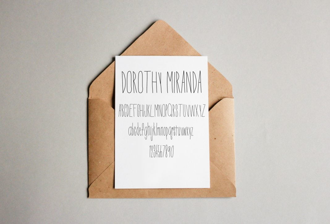 Dorothy Miranda Font