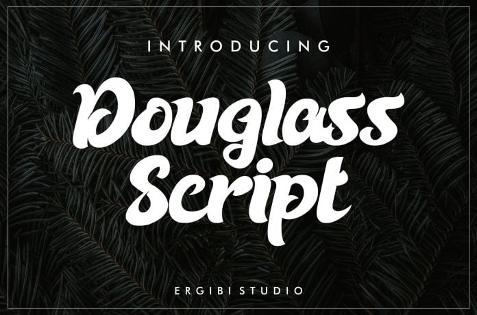 Douglass Script Font