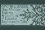 Draughtsman Label Hand Font