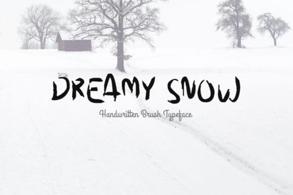Dreamy Snow Font