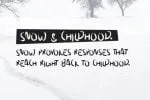 Dreamy Snow Font