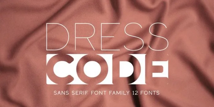 Dress Code Font