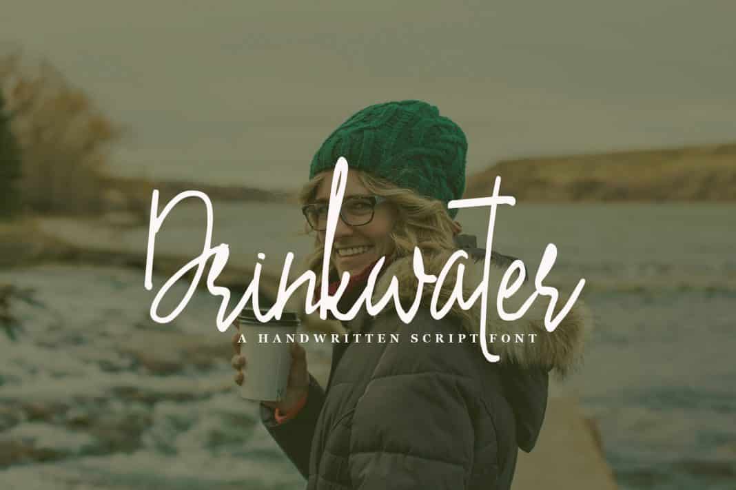 Drinkwater Script - Handwritten Typeface