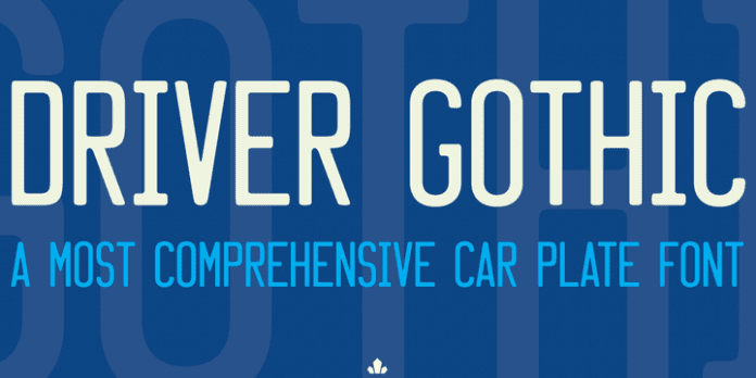 Driver Gothic Font