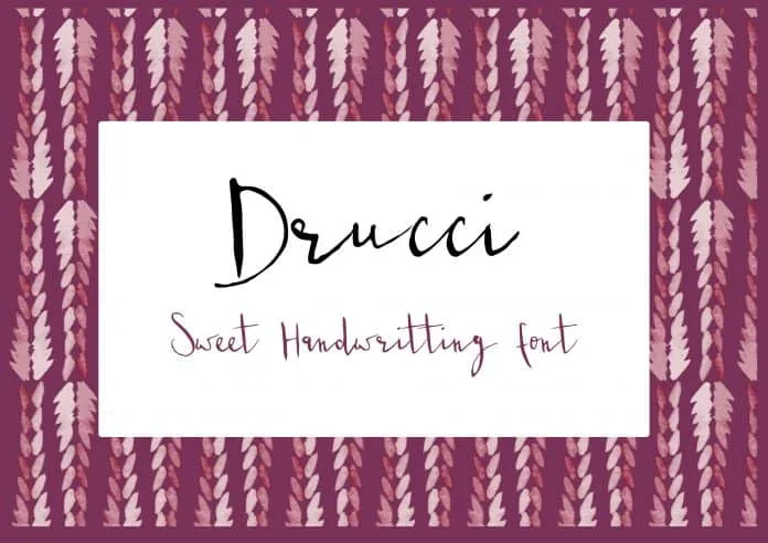 Drucci Font