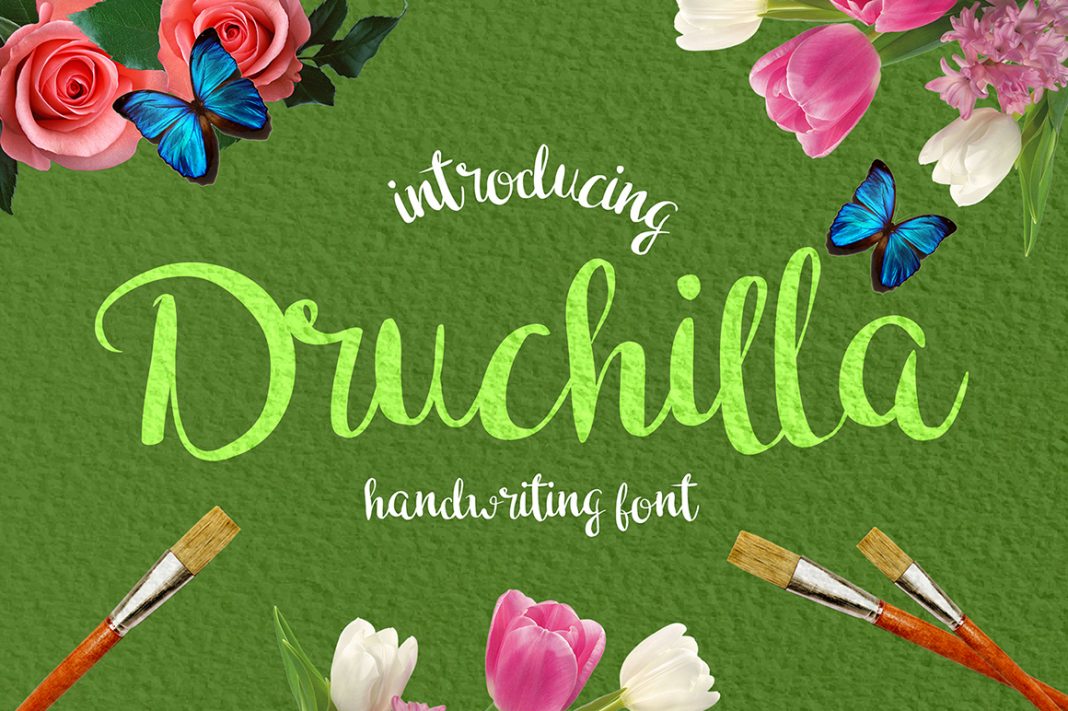 Druchilla Script Font