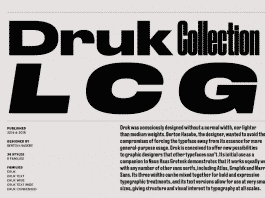 Druk LCG Collection Font