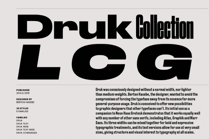 Druk LCG Collection Font