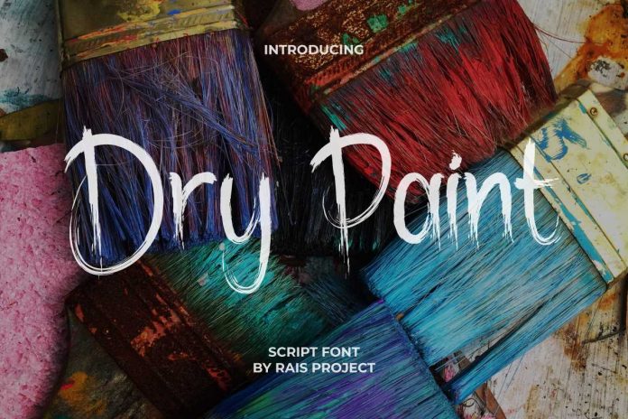 Dry Paint Font