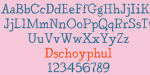 Dschoyphul Font