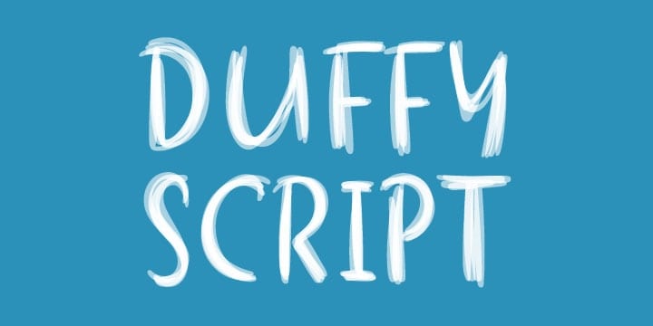 Duffy Script Font Family
