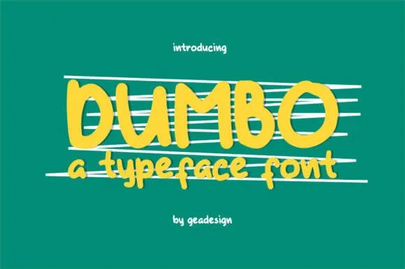 Dumbo Font