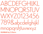 Dunbar Font