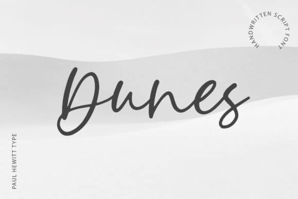 Dunes Font