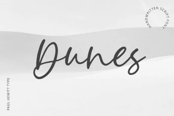 Dunes Font