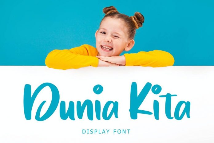 Dunia Kita Exciting Display Font
