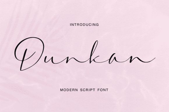 Dunkan Font