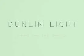 Dunlin Light Font
