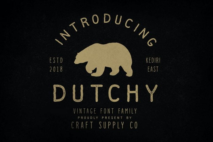 Dutchy - Vintage Type Family Font
