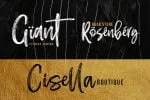 EFRISILLA - Handbrush Script