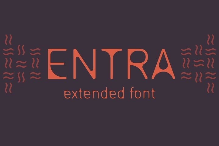 ENTRA Extended Font