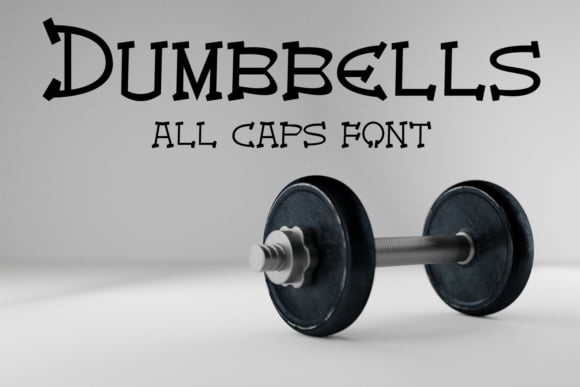 EP Dumbbells Font