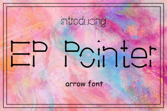 EP Pointer Font
