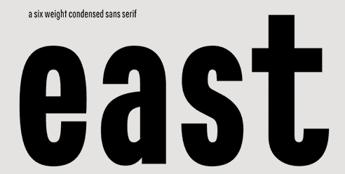 East Font Family