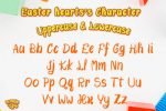 Easter Hearts Font
