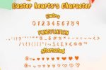 Easter Hearts Font