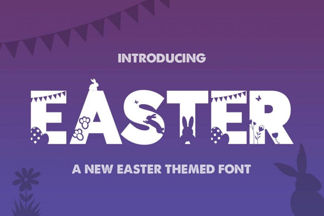 Easter Silhouette Font