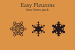 Easy Fleurons Font