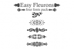 Easy Fleurons Font