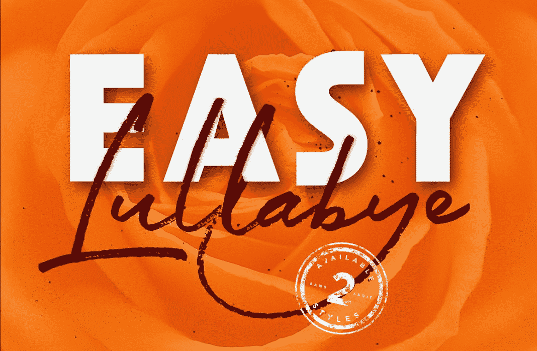 Easy Lullabye Font