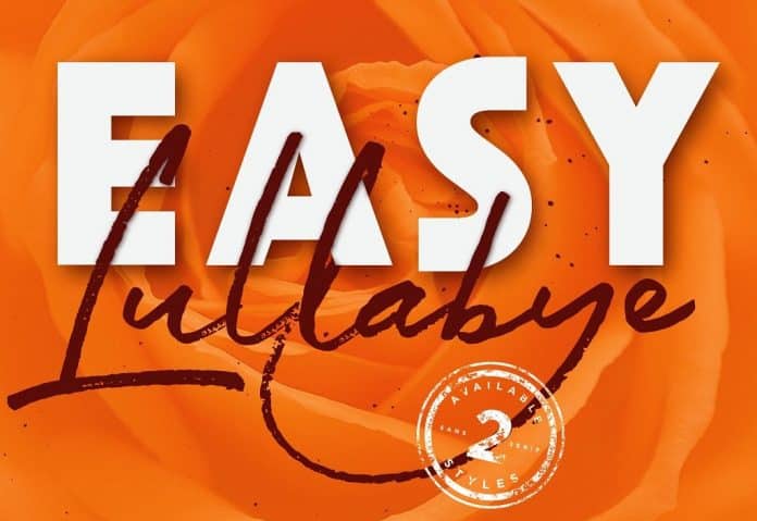 Easy Lullabye (c) Konstantine studio Font