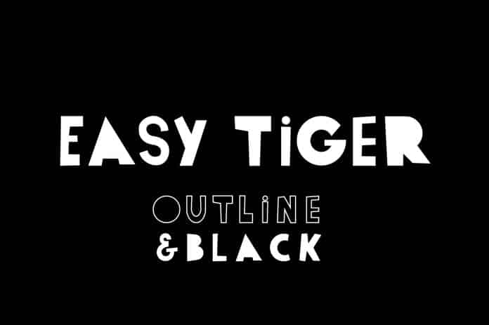 Easy Tiger Twin Font